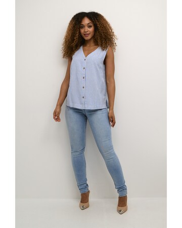 Cream Bluse 'Venta' in Blau