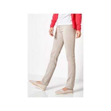 TONI Slim fit Pants in Grey: front