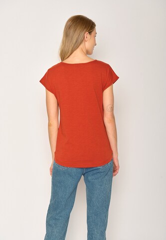 Maglietta di GREENBOMB in rosso
