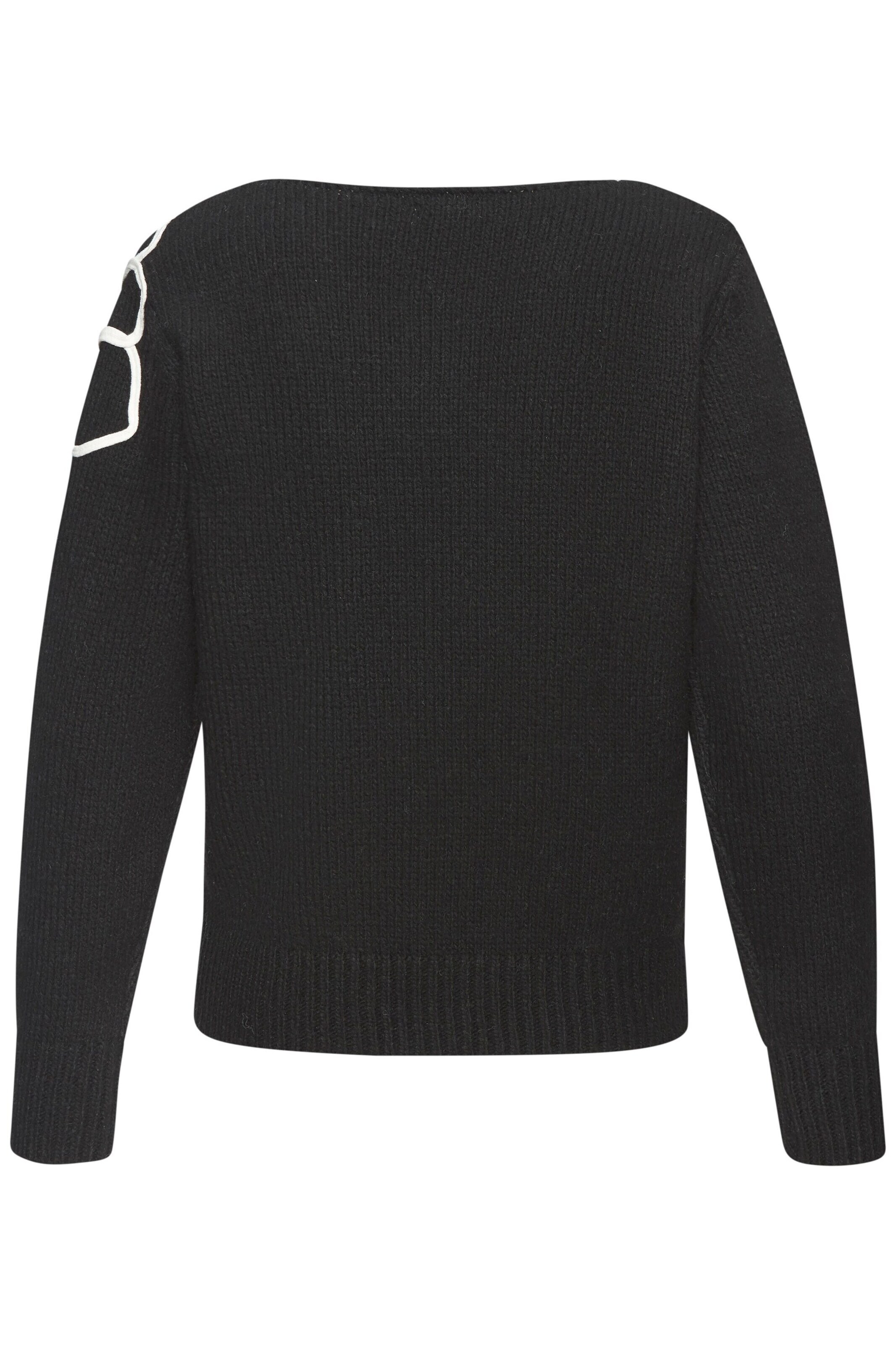 LASCANA Sveter - Čierna