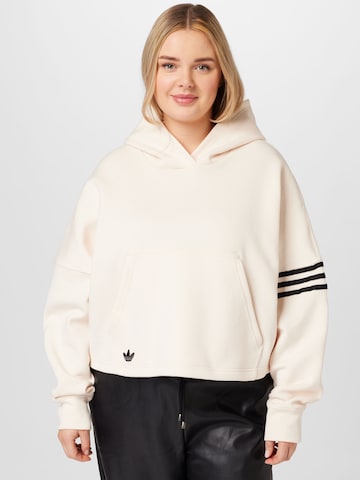 ADIDAS ORIGINALS Sweatshirt 'Adicolor Neuclassics ' in Beige: front