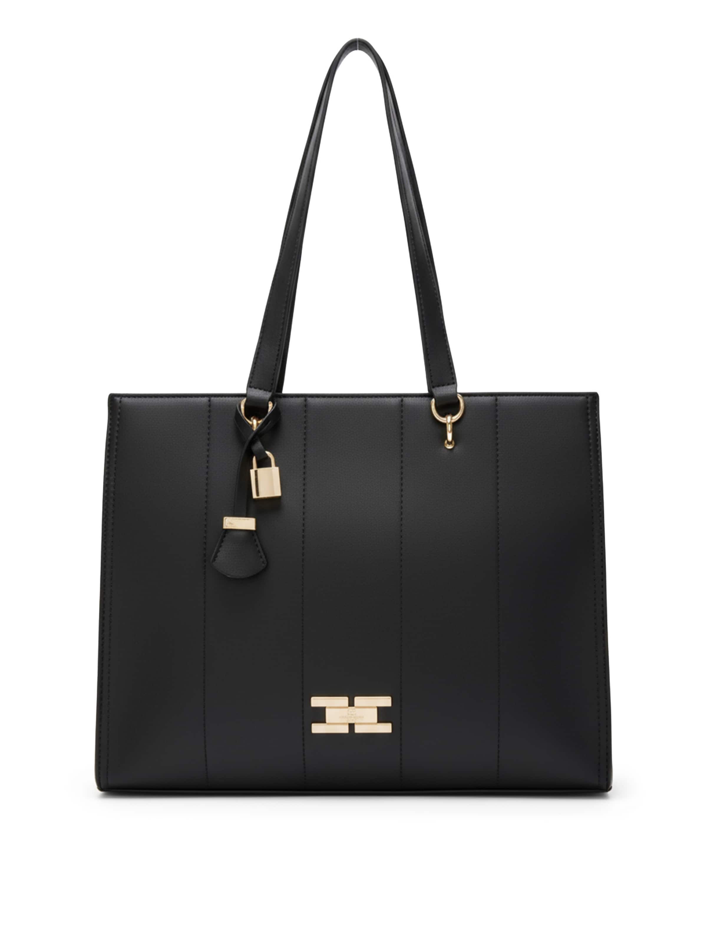 Enrico Coveri Handtas 'Rival 1' in Zwart: voorkant