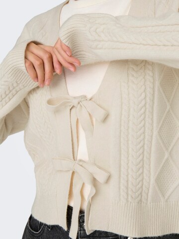 ONLY Knit cardigan 'ONLFia' in Beige