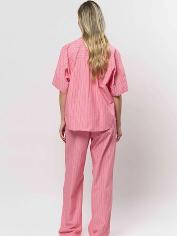 U.S. POLO ASSN. Tričko ' Melodie Striped ' – pink