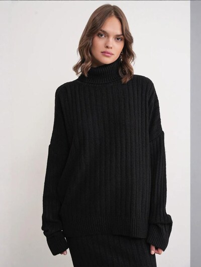 MixRay Pullover 'Pullover' em S-M em preto, Vista do artigo
