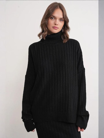 Pullover 'Pullover' di MixRay in nero: frontale