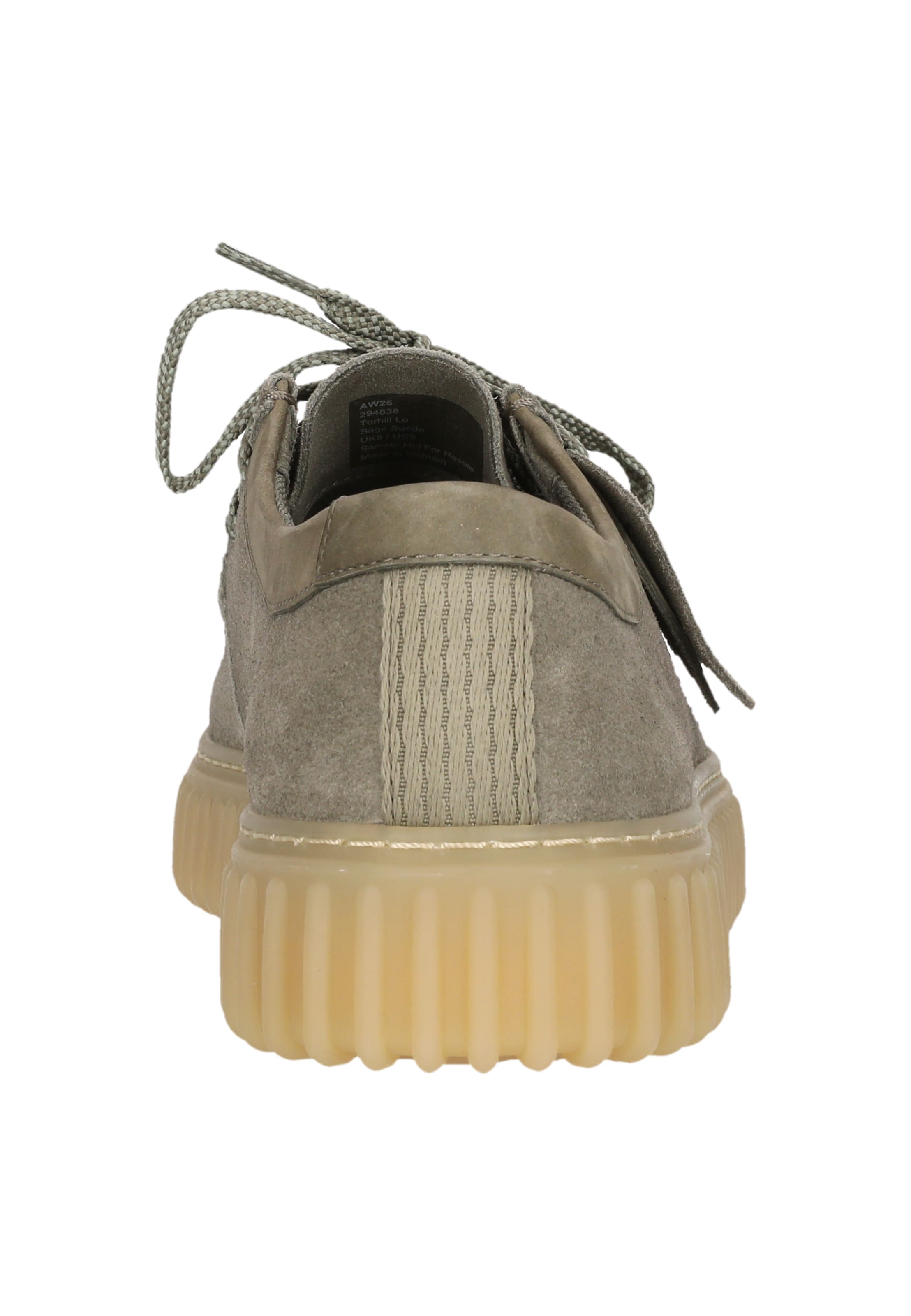 CLARKS Schnürschuhe Torhill Low in Grün