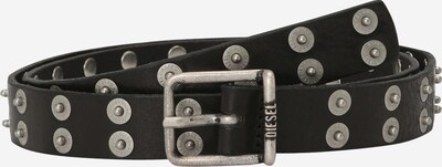 DIESEL Cinturón 'VETS' en negro / plata, Vista del producto