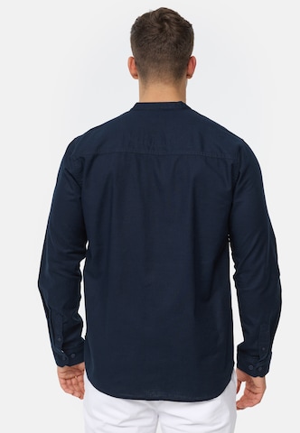 INDICODE JEANS Regular fit Button Up Shirt in Blue