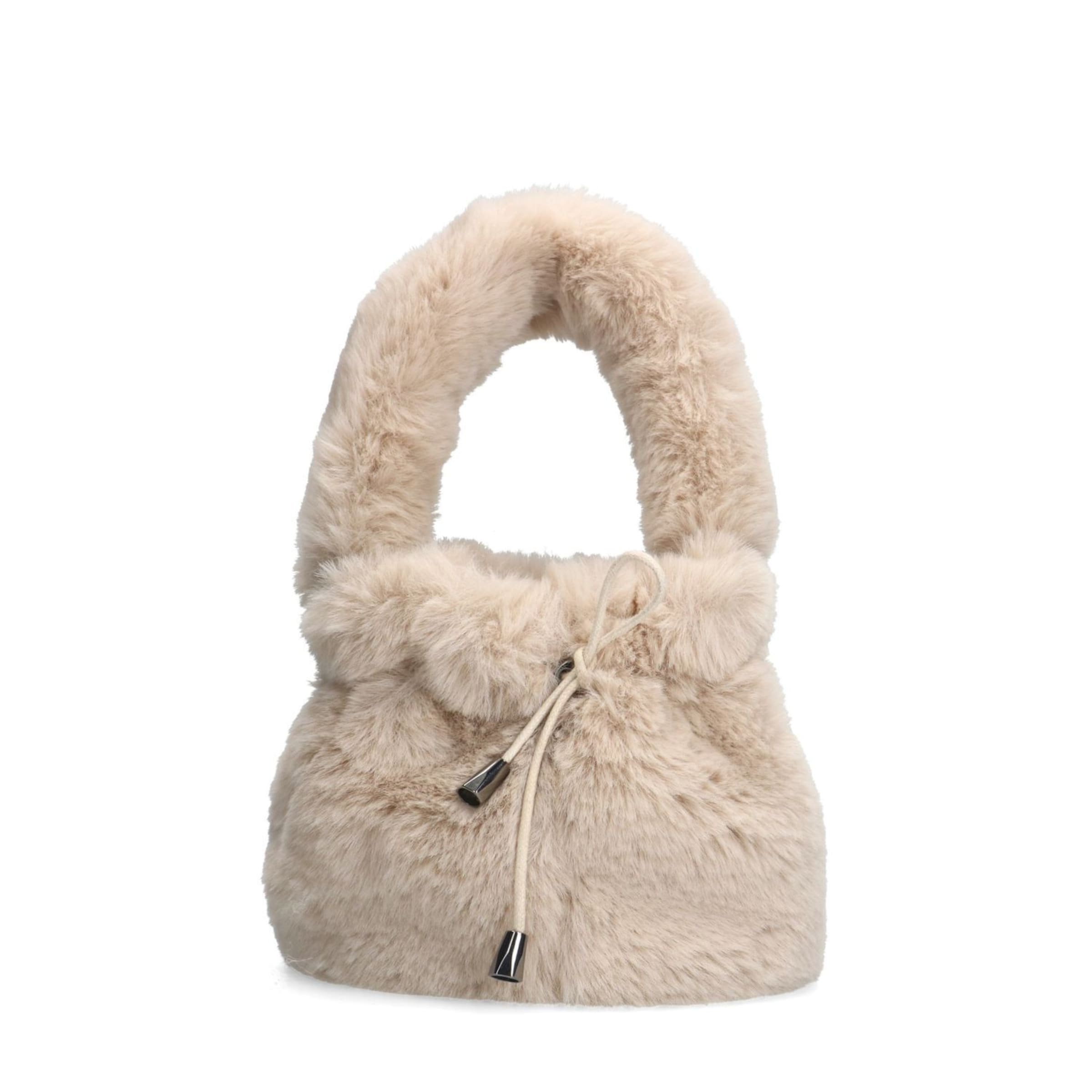Sacs à main MANFIELD en beige : devant