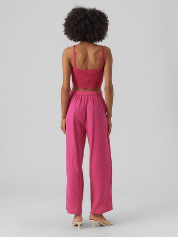 Loosefit Pantalon VERO MODA en rose