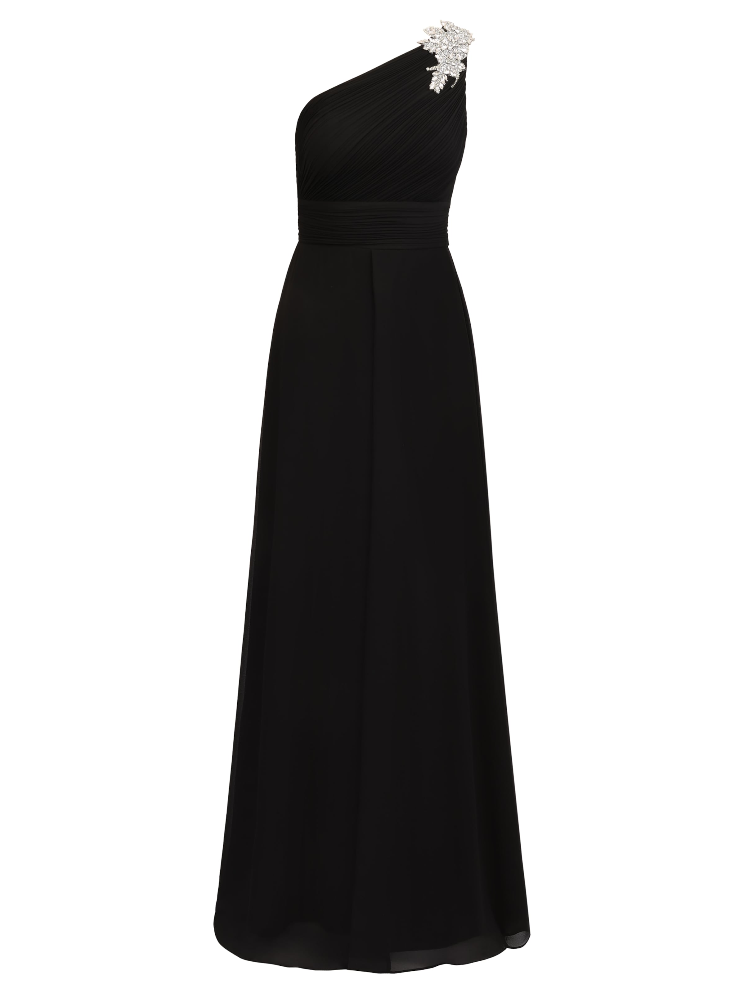 Kraimod - Vestido de noche en negro: frente