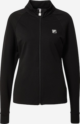 FILA Sportsweatjacke 'BENIDORM' in Schwarz: predná strana