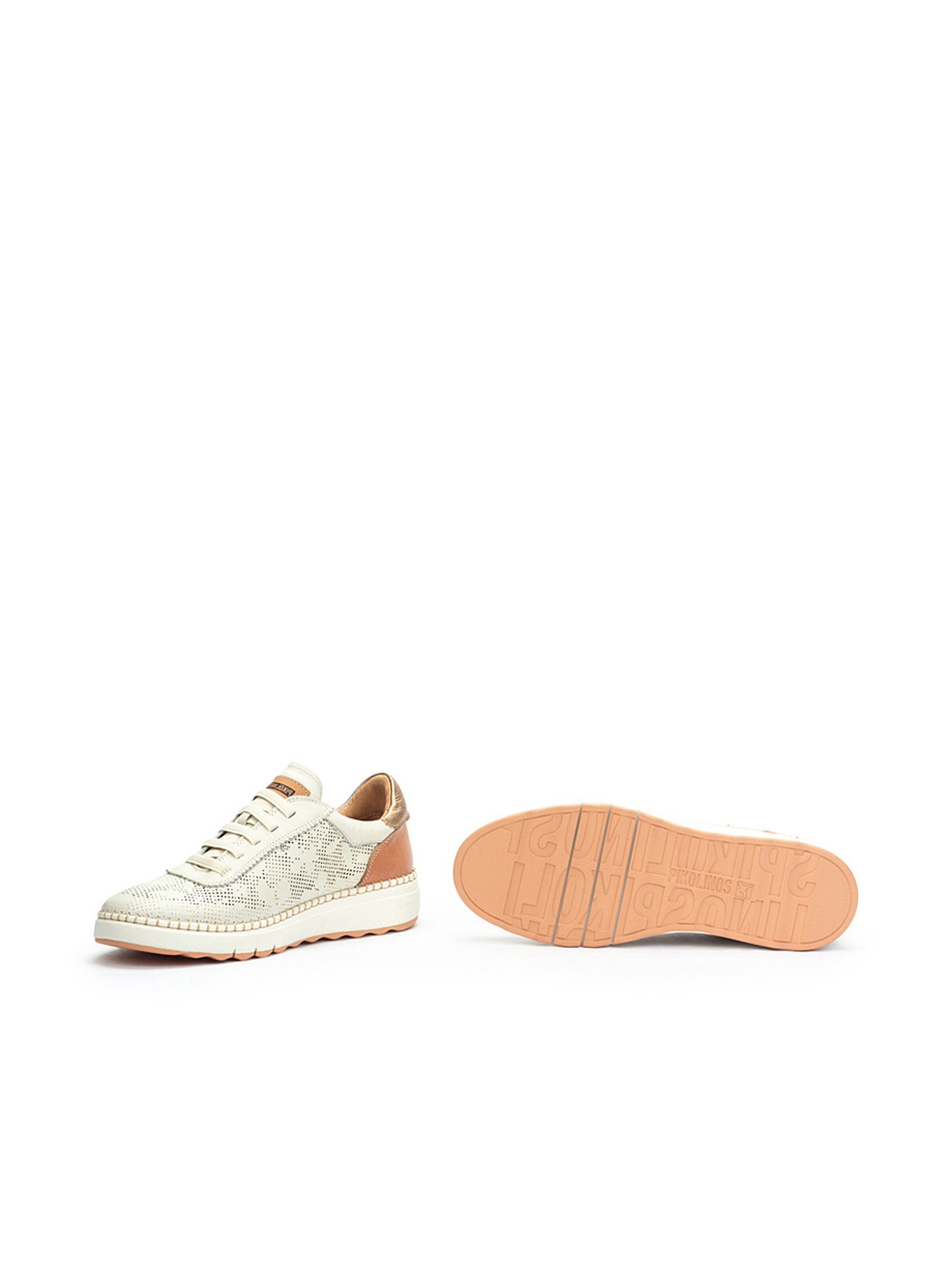 PIKOLINOS Matalavartiset tennarit 'Arenas' värissä valkoinen