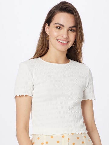 ONLY - Camiseta 'Ossi' en blanco: frente