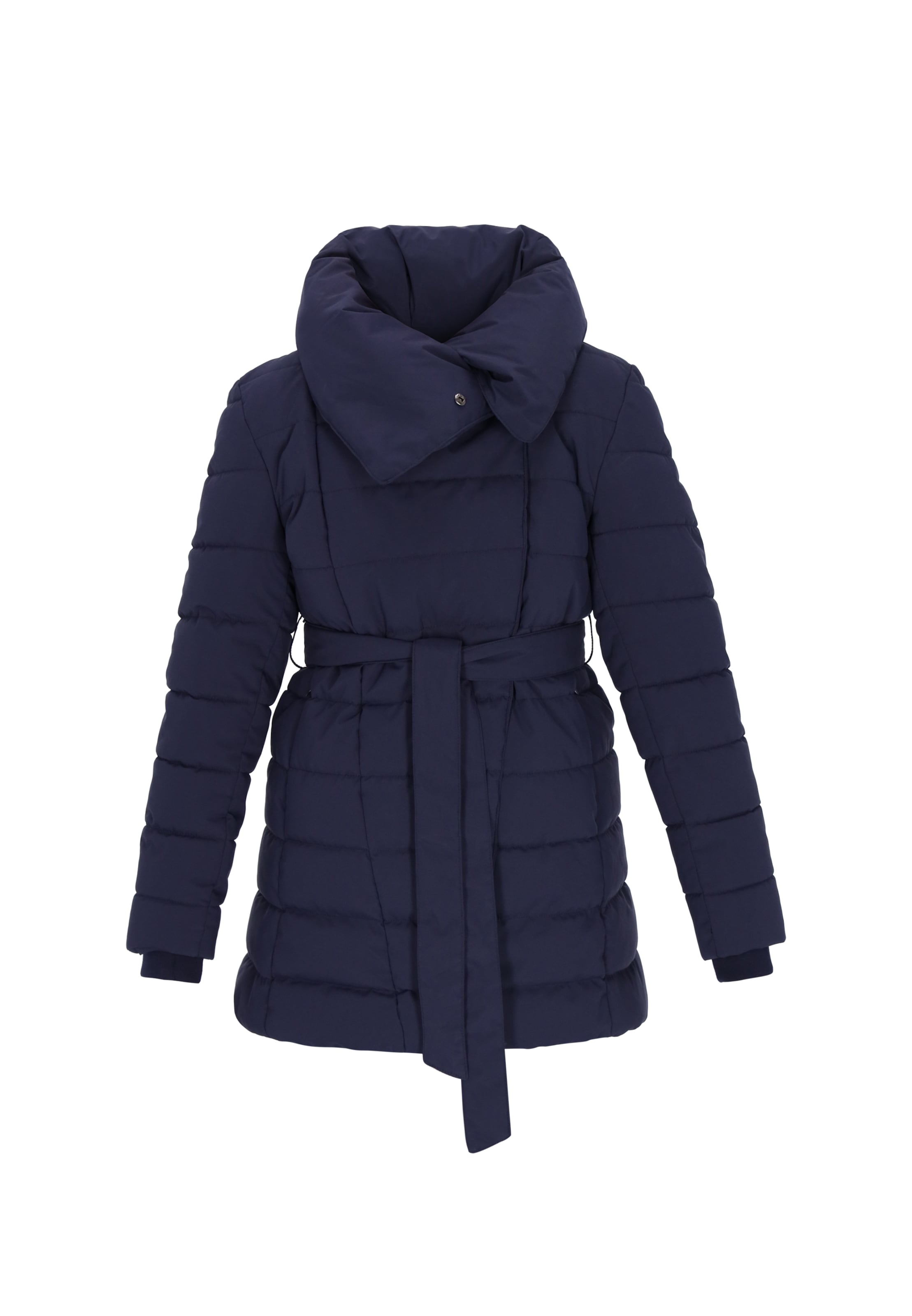 usha WHITE LABEL - Sobretudo meia-estação em azul: frente