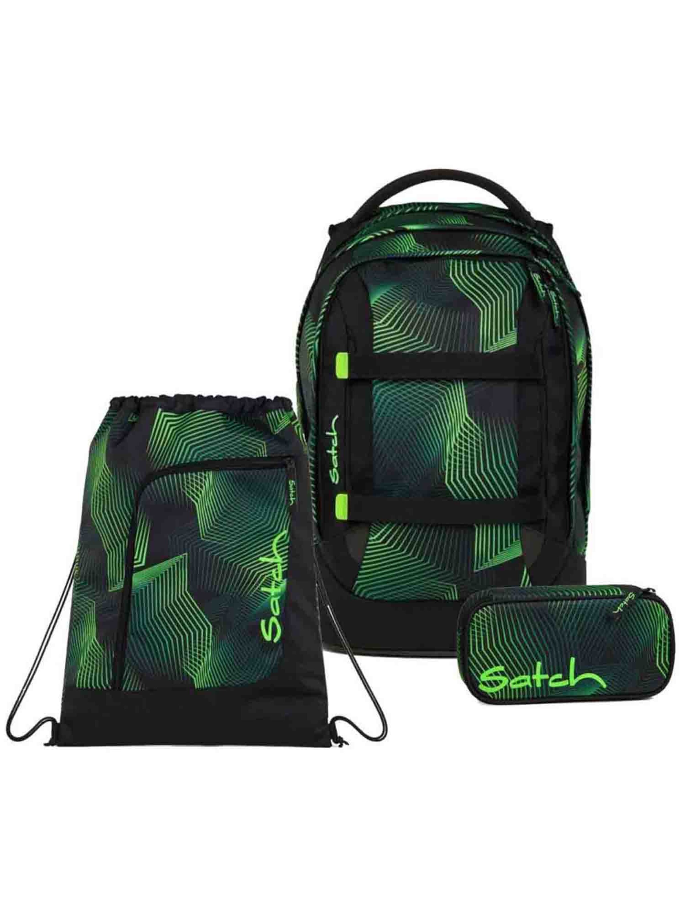 Satch Rucksack‌ in Grün: Vorderseite
