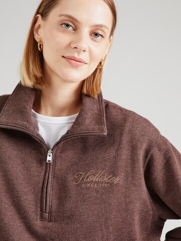 Felpa di HOLLISTER in marrone