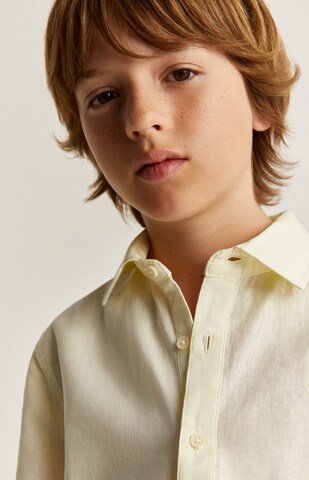 Scalpers Regular fit Button Up Shirt 'Polera' in Beige