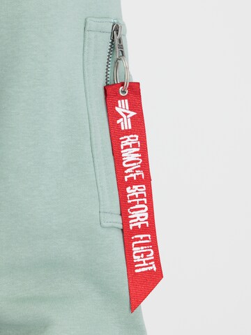 ALPHA INDUSTRIES - Sweatshirt em verde