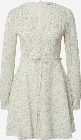 Robe GLAMOROUS en vert : devant