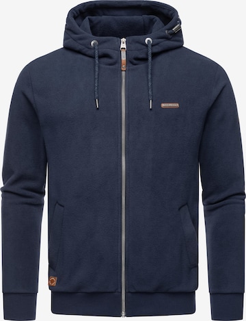 Ragwear Sweat jacket 'Natte' in Blue: front