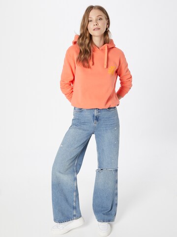 Superdry Sweatshirt 'Cali Surf' in Orange