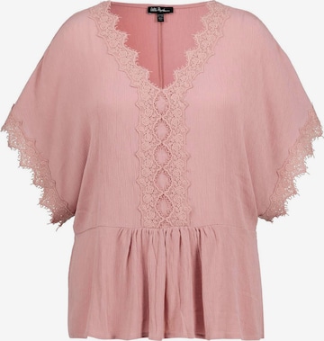 Ulla Popken - Blusa em rosa: frente