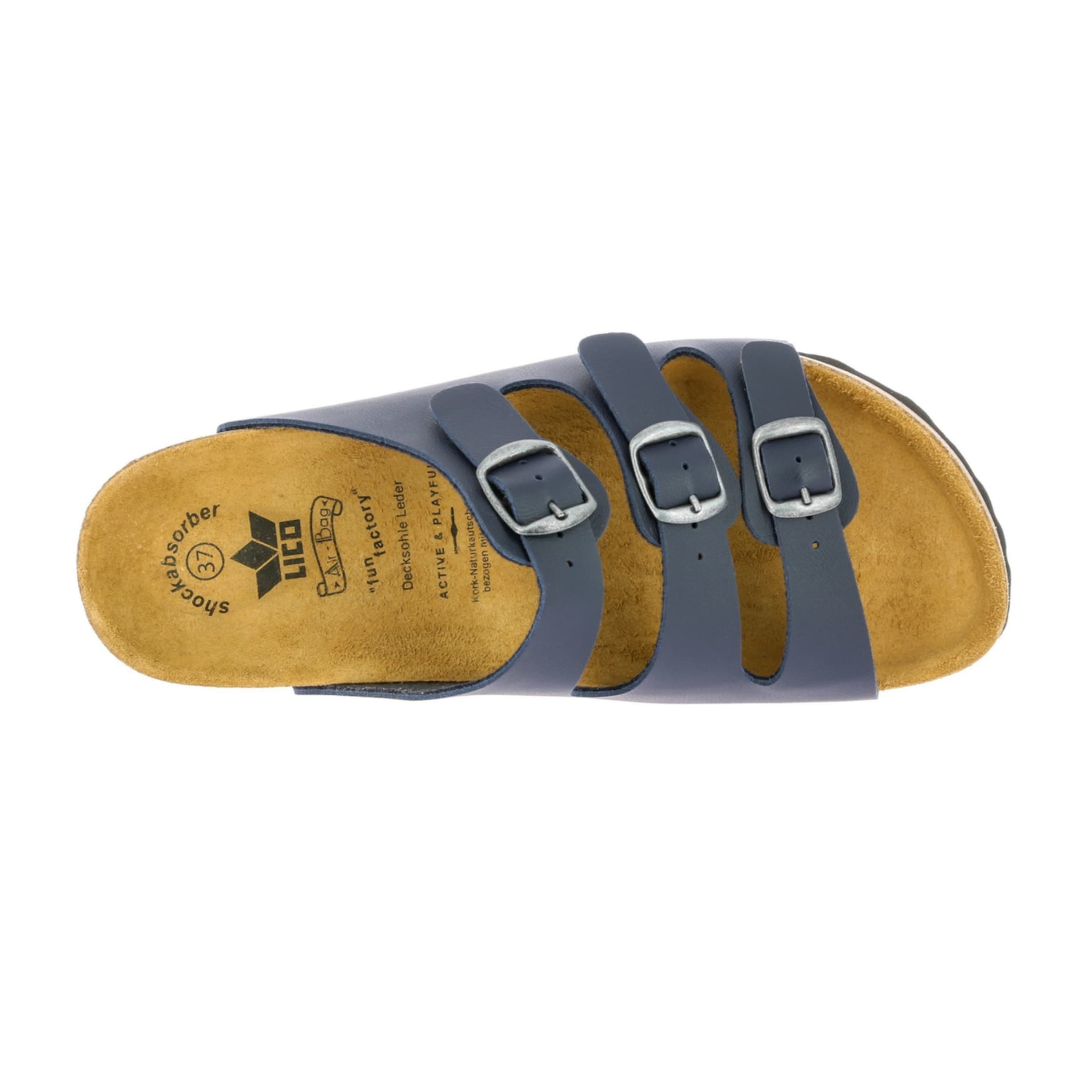LICO Pantolette in Blau
