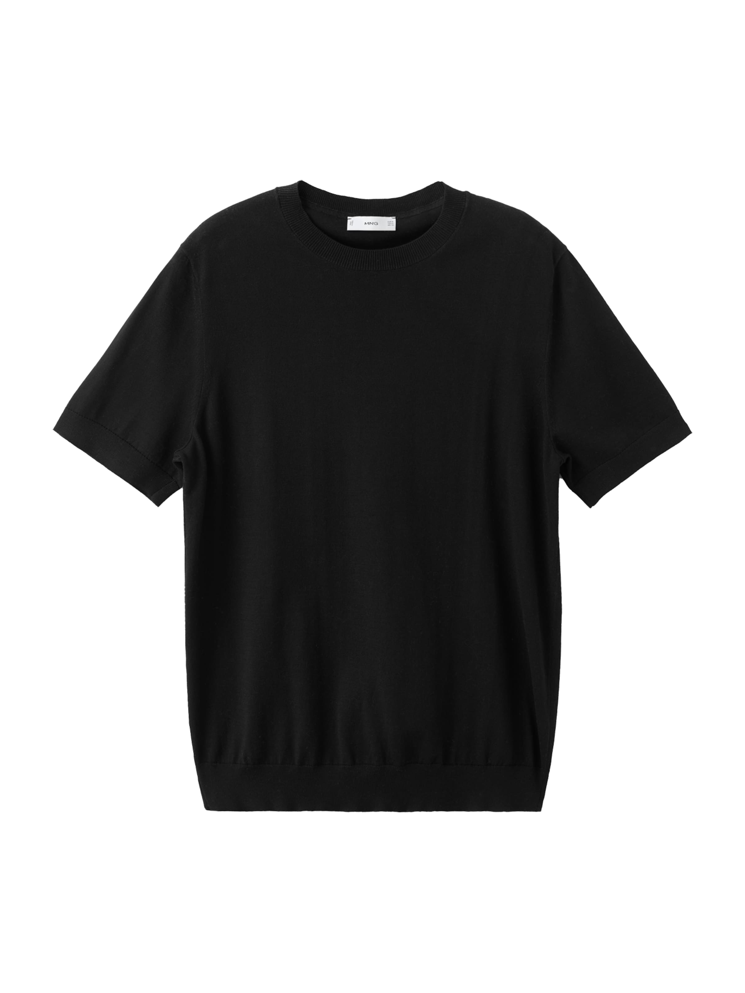 MANGO MAN Sweater 'ARRAONA' in Black: front