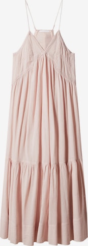 MANGO Letní šaty 'BELLA' – pink: přední strana