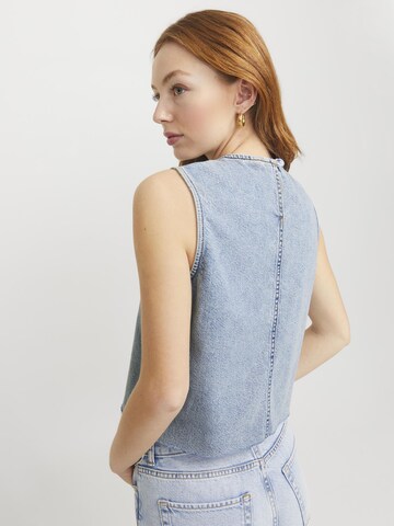 Haut 'JXMAGGIE' JJXX en bleu