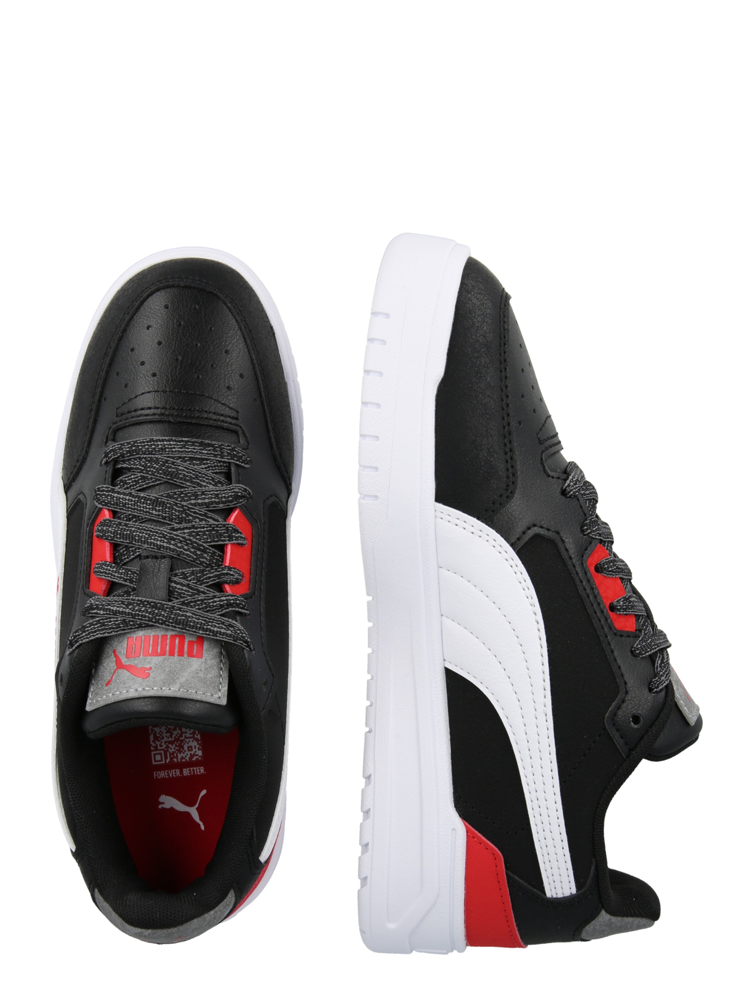 juoda PUMA Sportbačiai 'Shuffle Downtown Lo Mid 90'