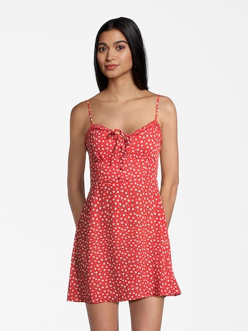 AÉROPOSTALE Letní šaty – červená: přední strana