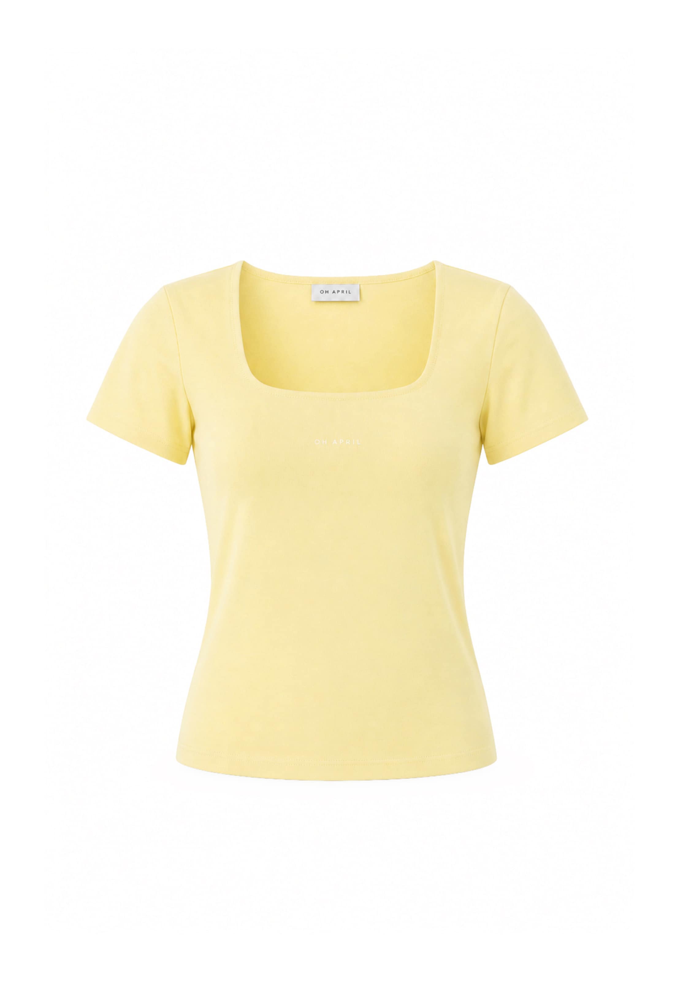 OH APRIL - Camisa 'Kalina' em amarelo: frente