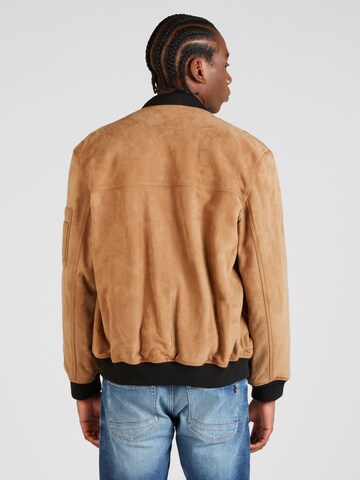 HUGO Between-Season Jacket 'Leato' in Brown