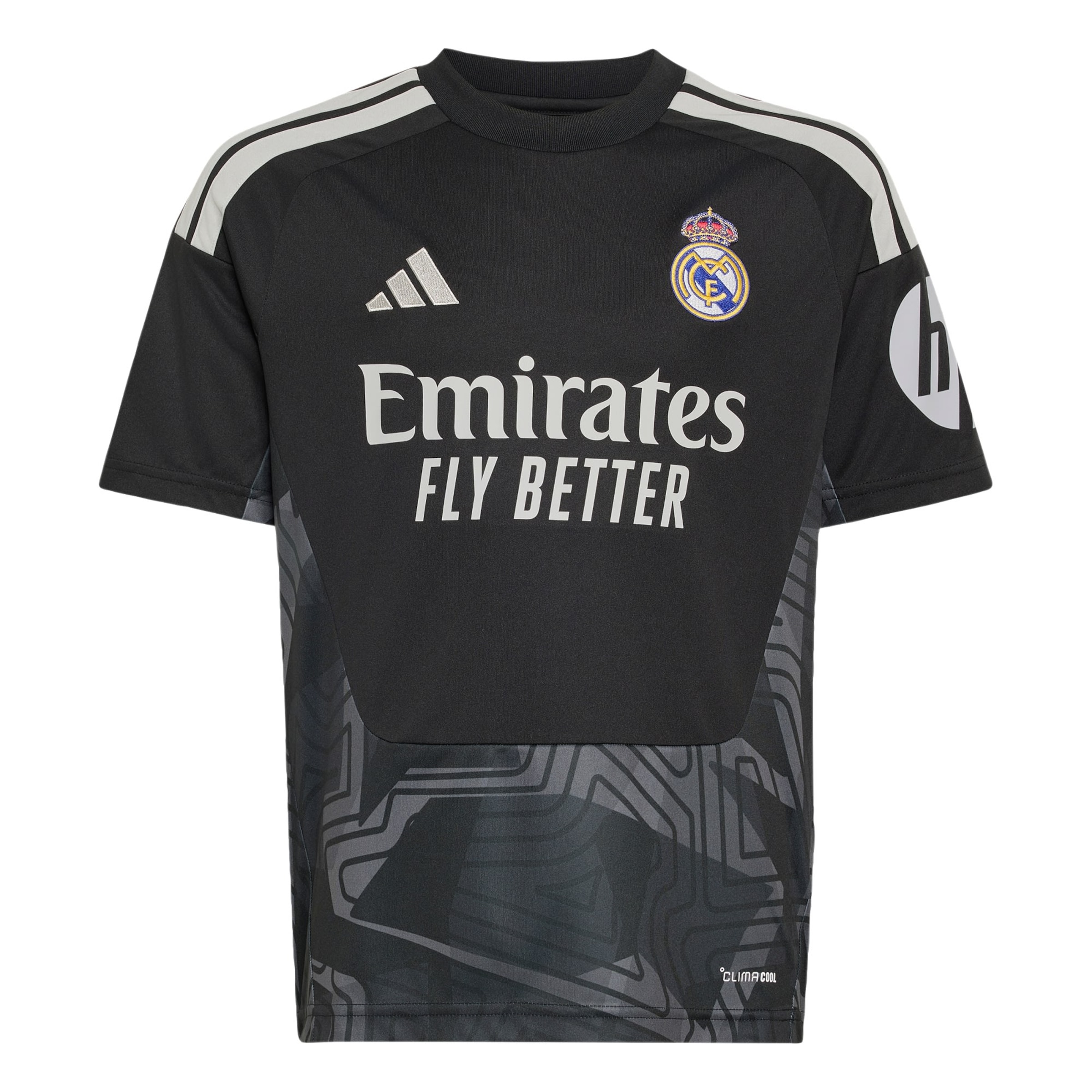 ADIDAS PERFORMANCE Camisa funcionais 'Real Madrid 26/27' em 128 em cinzento claro / preto, Vista do artigo