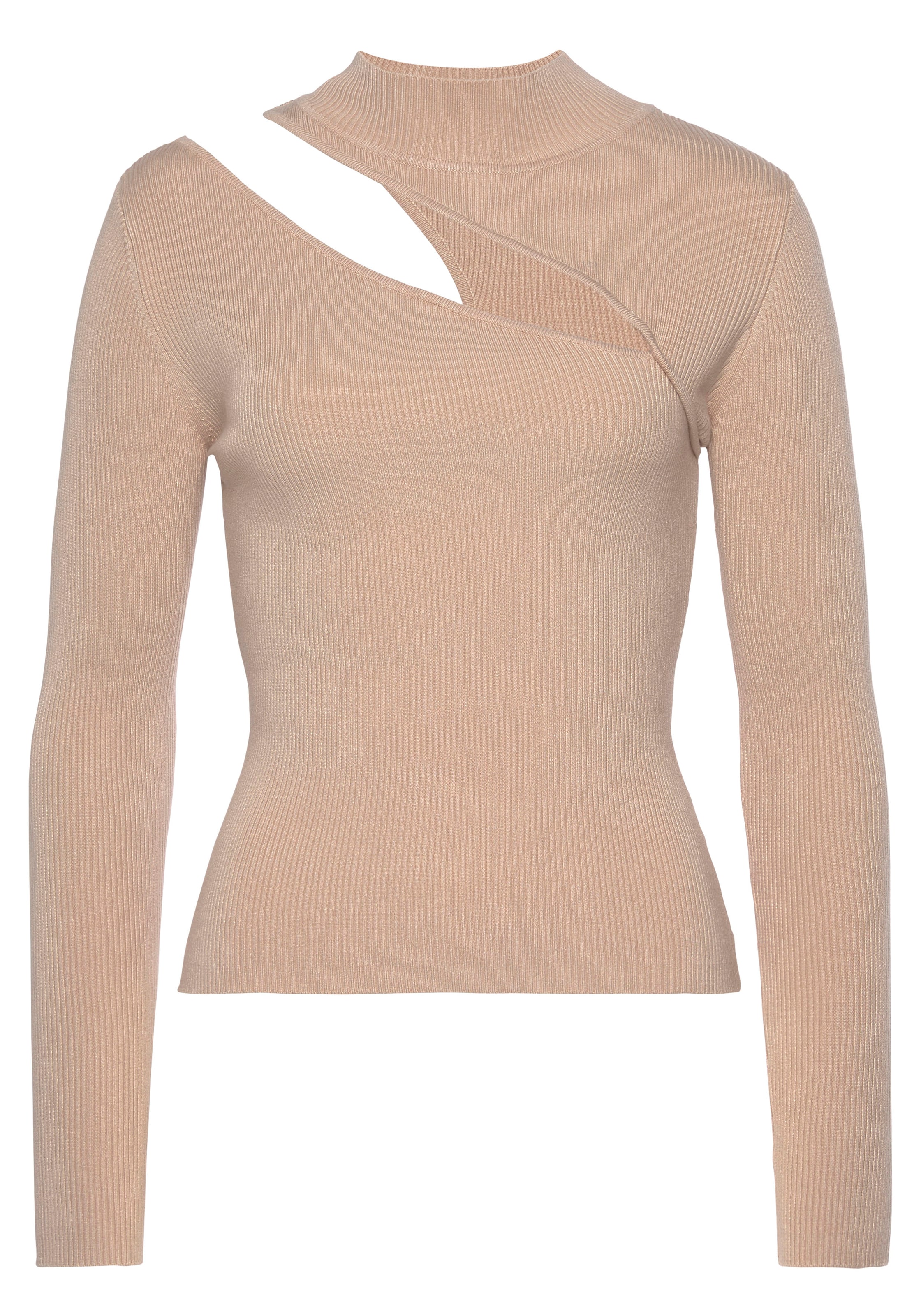 Pull-over LASCANA en beige : devant