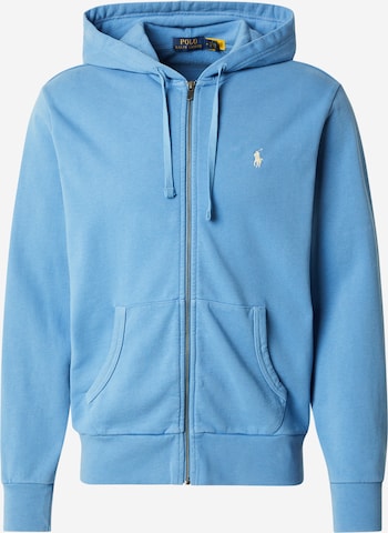 Polo Ralph Lauren Sweat jacket in Blue: front