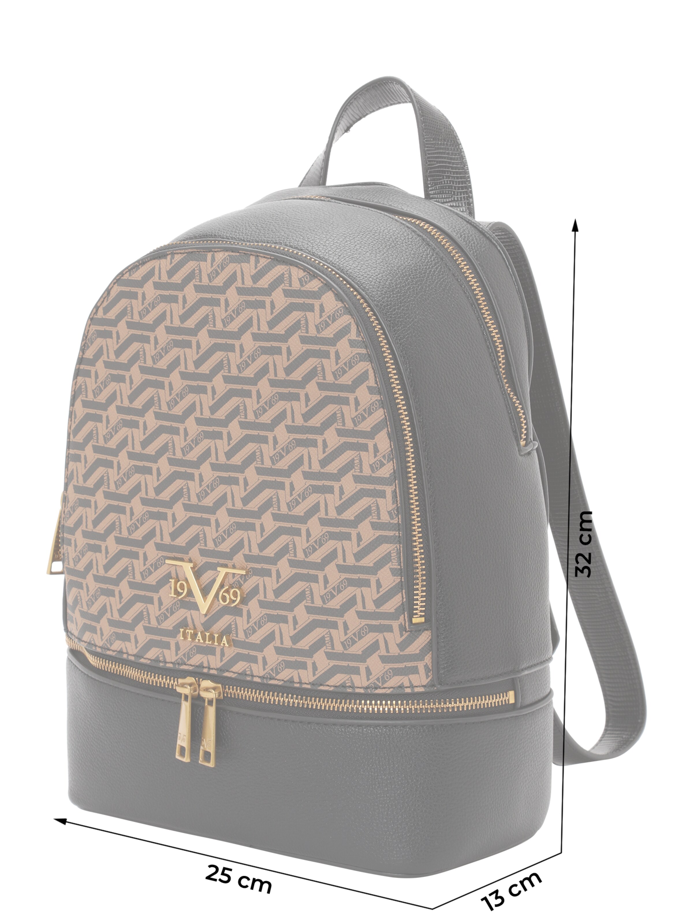 Rucsac 'Robi' de la 19V69 ITALIA pe bej