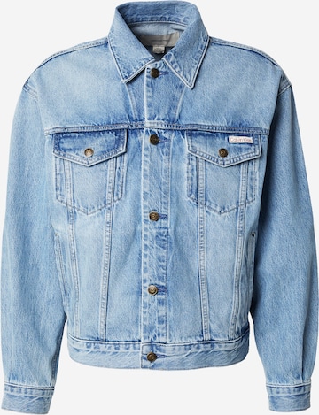 Calvin Klein JeansPrijelazna jakna - plava boja: prednji dio