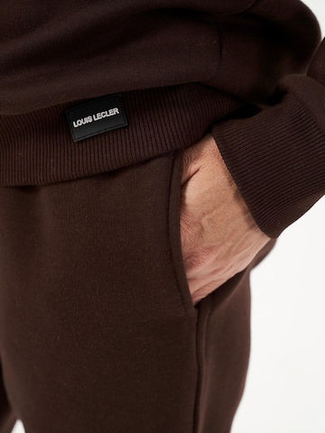 LOUIS LECLER Slimfit Broek 'Elise' in Bruin