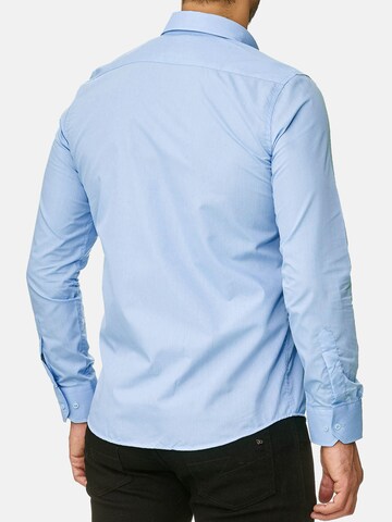 Reslad Slim fit Button Up Shirt 'RS7002' in Blue