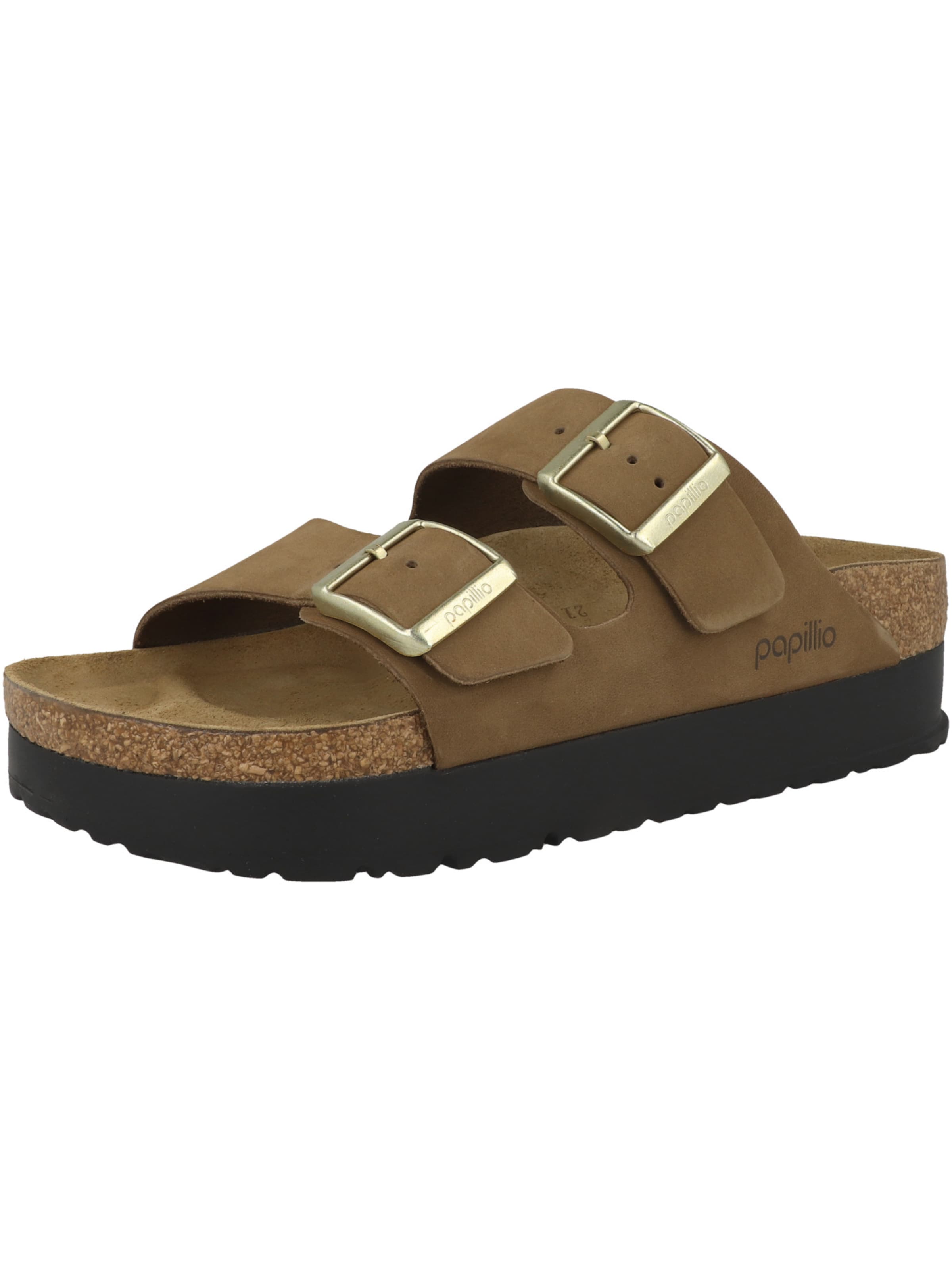 PAPILLIO Sandal 'Arizona Flex' in Brown: front