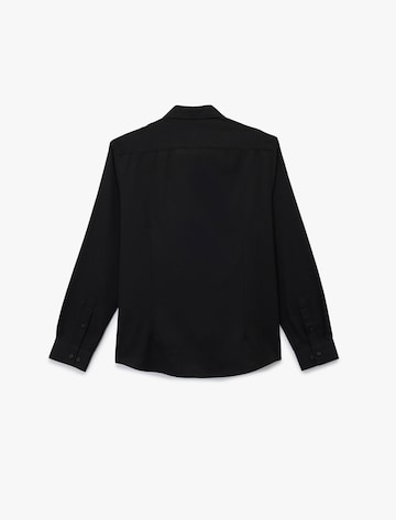 Koton Slim fit Button Up Shirt in Black