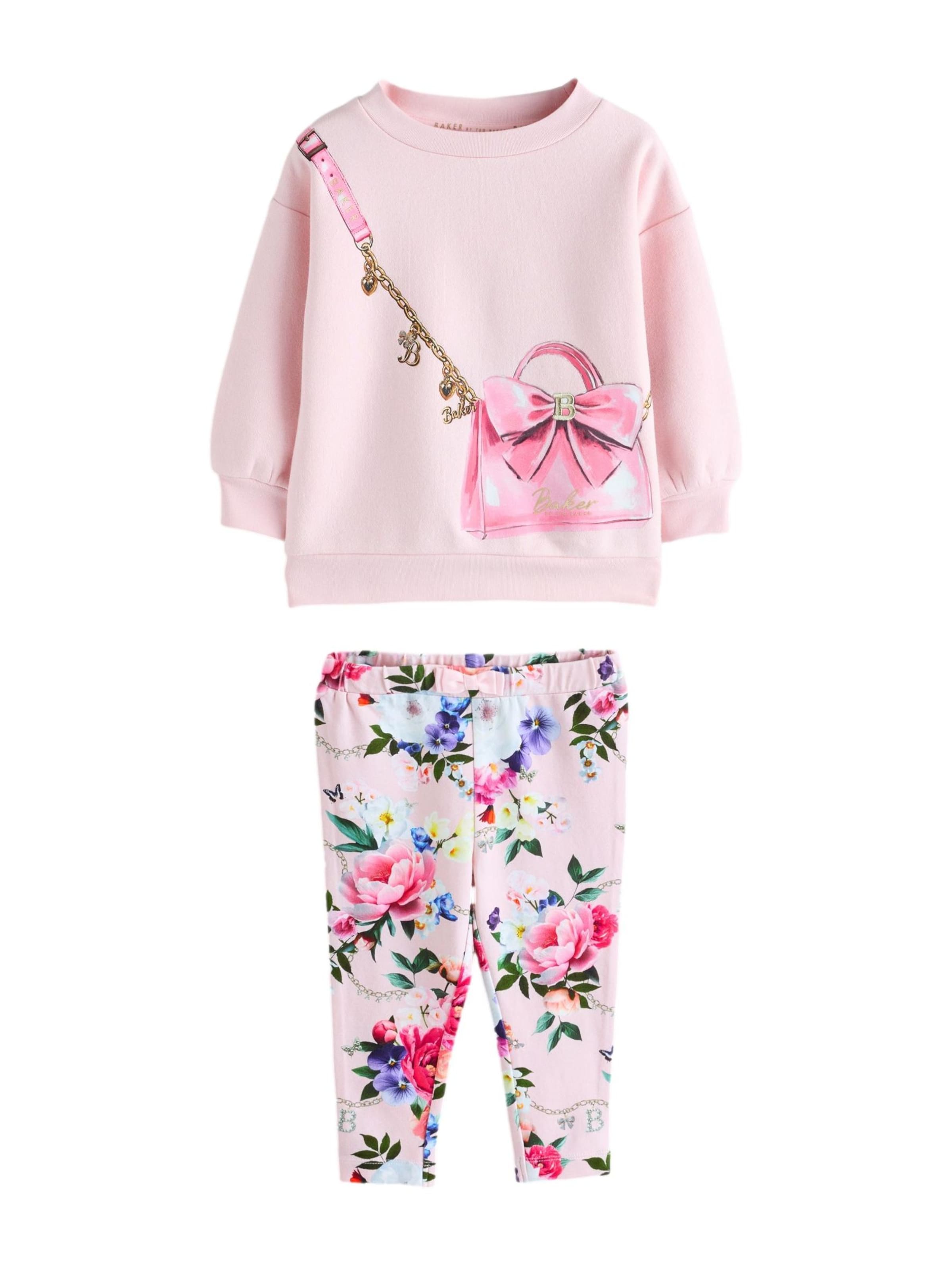 Baker by Ted Baker Комплект в розово: отпред