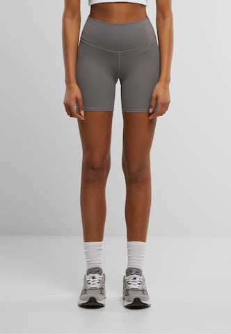 Urban Classics Skinny Leggings in Grijs: voorkant