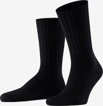 FALKE Socks 'Nelson' in Black: front