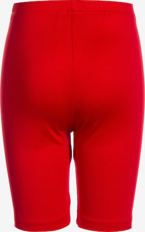 Skinny Pantalon de sport JAKO en rouge
