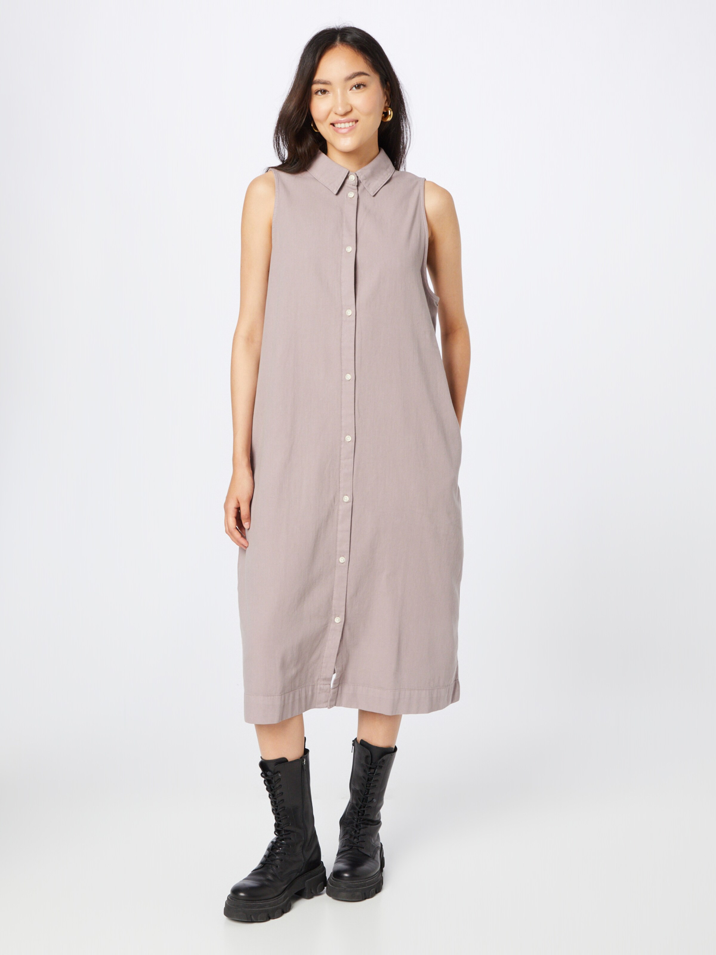 Monki Blousejurk in Mauve ABOUT YOU